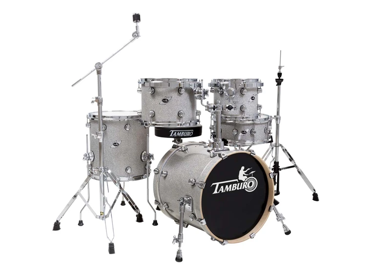 Tamburo TB FORMULA18SLSK Formula-sett 10T12T14FT14SD18BD Silver Sparkle 