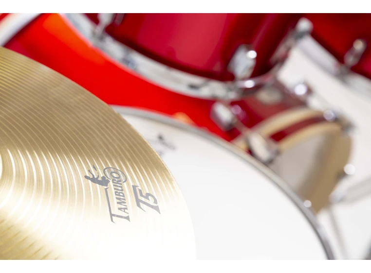 Tamburo TB T5M22BRDSK T5 Trommesett 12T 13T 16FT 22BD Bright Red Sparkle 