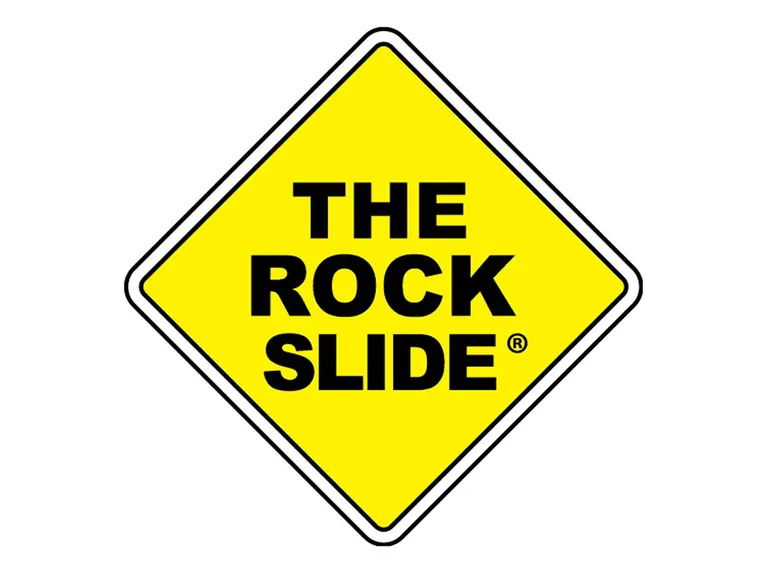 The Rock Slide Polished Brass Slide Medium 