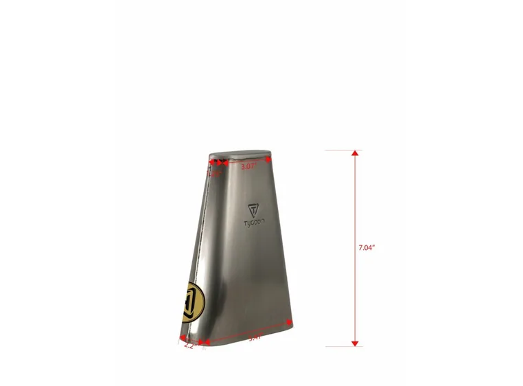 Tycoon 7" Hand-Held Cowbell 