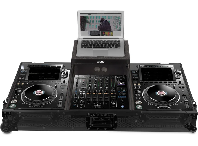 UDG Gear Ultimate Flight Case Pioneer CDJ-3000/A9 Black Plus (L&W) 