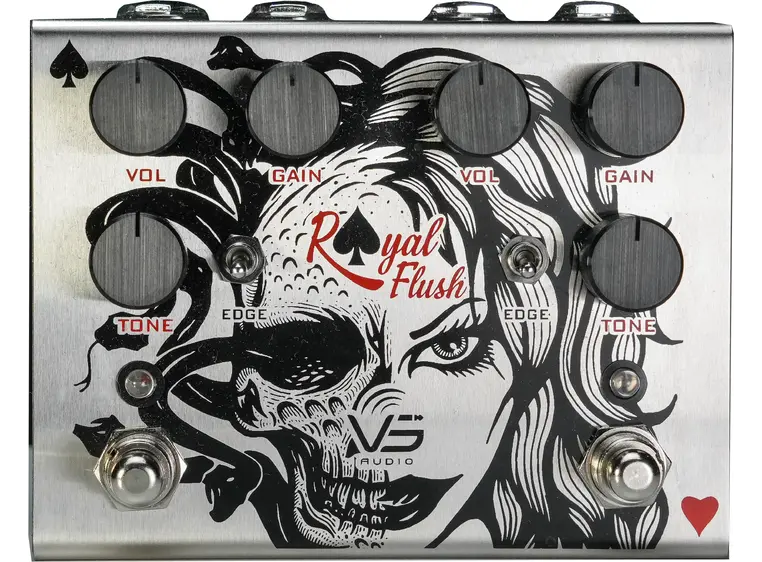 VS Audio Royal Flush+ Boost/Overdrive med effektloop 