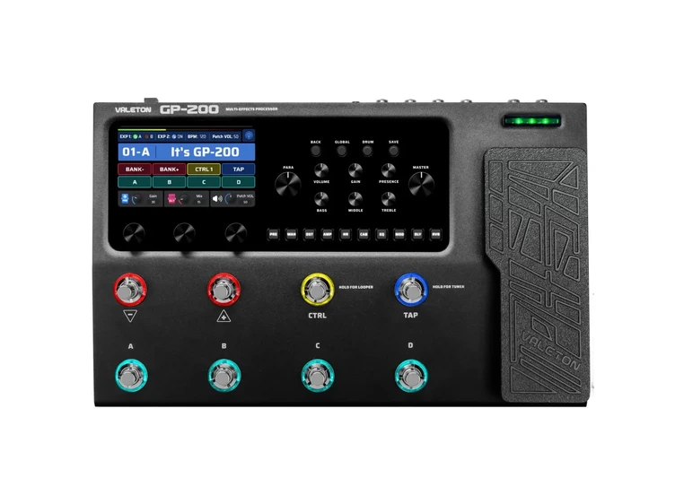 Valeton GP-200 multieffektbrett for gitar 