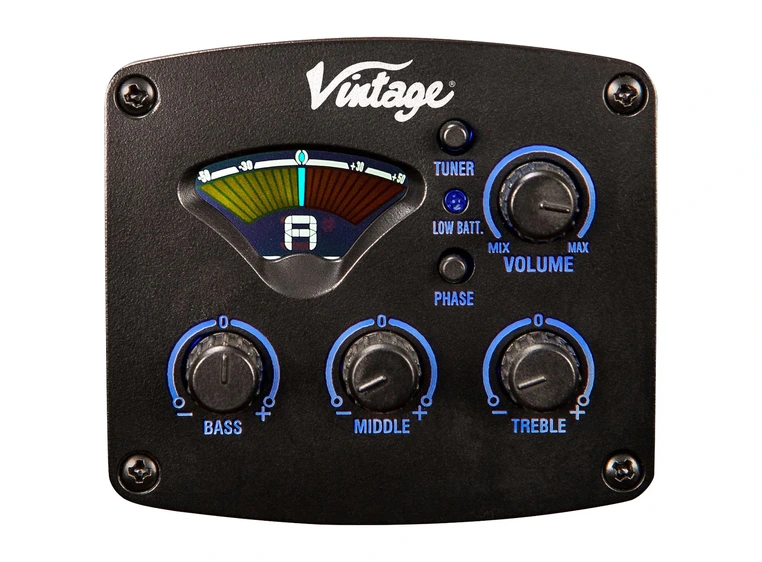 Vintage VE300 MH Electro Folk Guitar 