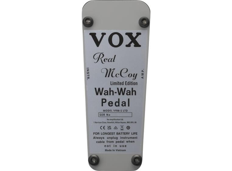 Vox VRM-1-LTD Real McCoy Wah Pedal