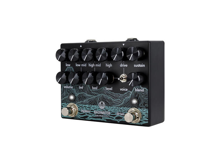 Walrus Audio Badwater Bass Preamp/D.I./EQ/OD/Opt.Compression