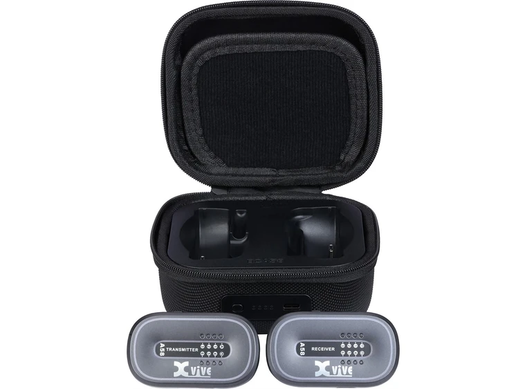 XVIVE AC58 Guitar Wireless&Battery Case Bundle, 5,8 GHz 