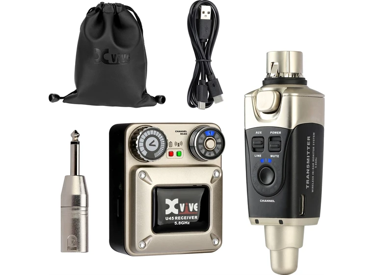 XVIVE U45 In-Ear wireless system 5.8 GHz 