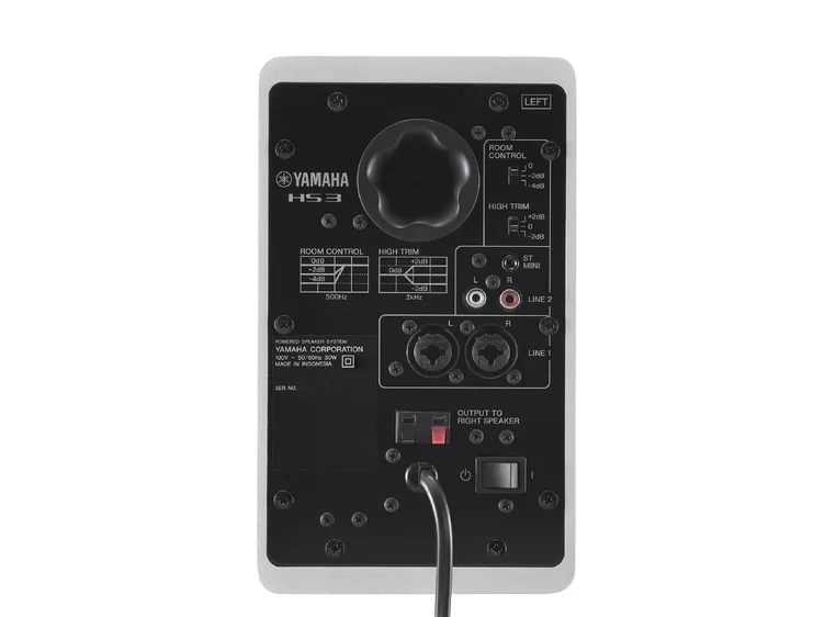 Yamaha HS3 Studiomonitorer Hvite (Pris per par) 
