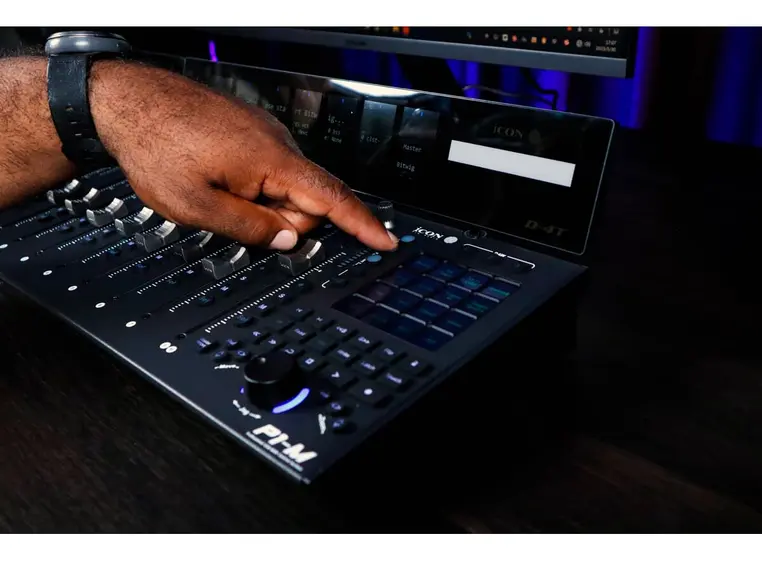 iCon P1-M/D4-T Display Bundle USB MIDI DAW Controller w/Display 