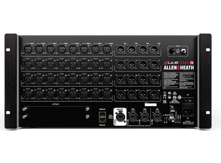 A&H dLive C Class CDM32 MixRack Ultra FX 