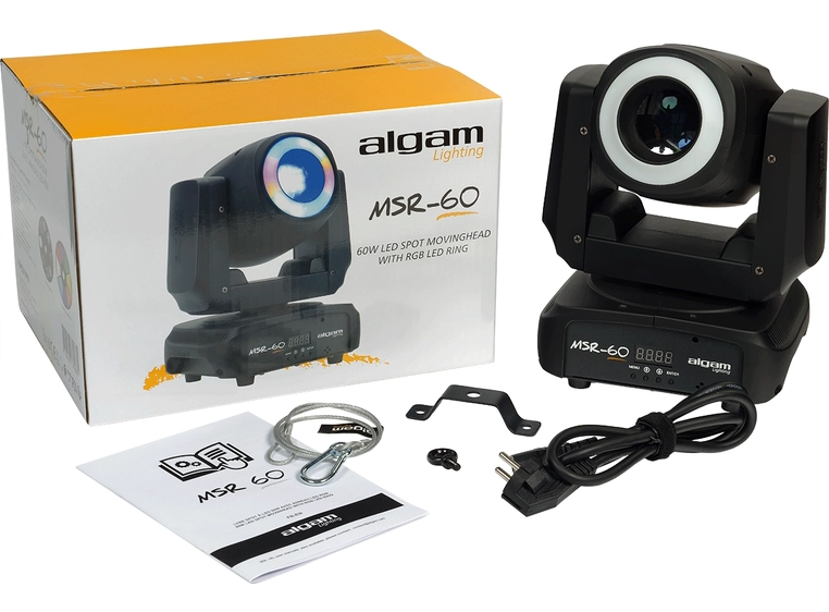 Algam Lighting MSR60 Spot led 60w head + led ring 