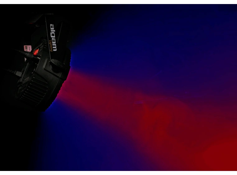 Algam Lighting PARWASH 76 RING 7x6W LED PAR Wash with RGB LED Ring 