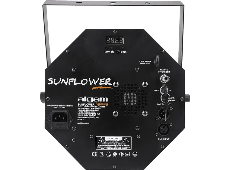 Algam Lighting Sunflower 3 i 1 effekt med laser 