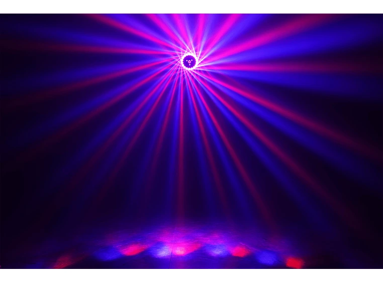 Algam Lighting Sunflower 3 i 1 effekt med laser 
