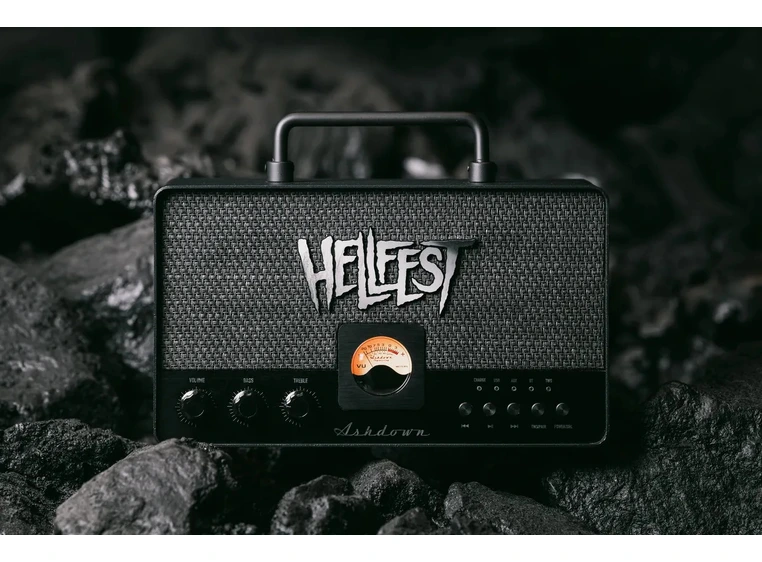 Ashdown HBS40 Hellfest BT speaker Bluetooth, black 2 x 20w battery 