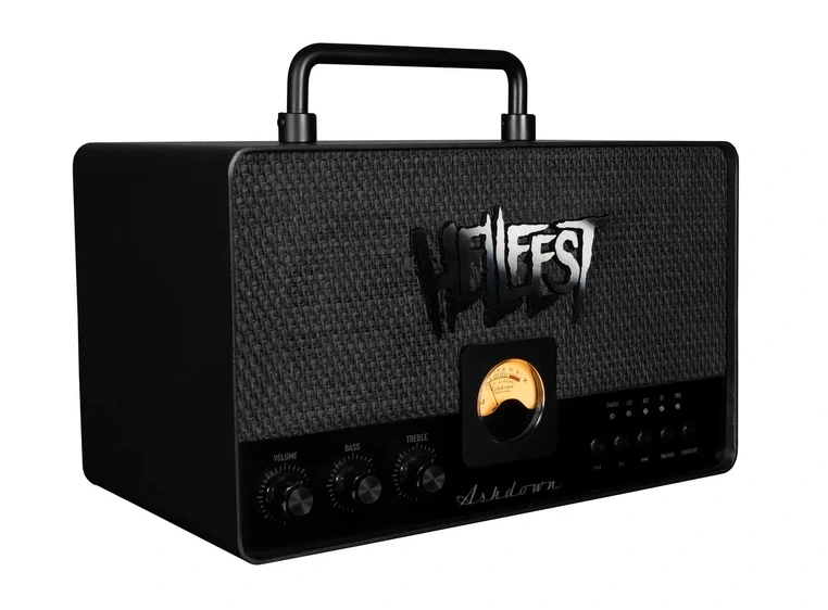 Ashdown HBS40 Hellfest BT speaker Bluetooth, black 2 x 20w battery 