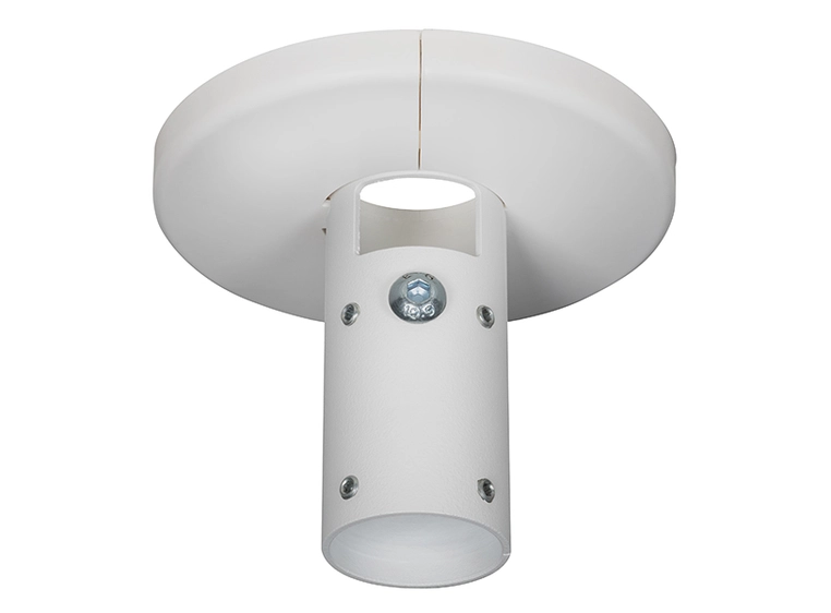 B-Tech BT5920/W Fixed Ceiling Mount for Ø38mm Poles, White 