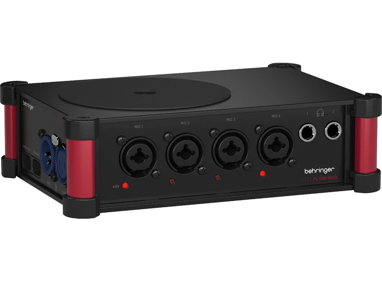 Behringer FLOW 4VIO I/O utvidelse for FLOW 4V -4mikpre, 32bit Float 