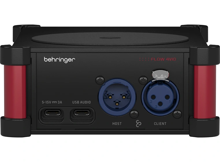 Behringer FLOW 4VIO I/O utvidelse for FLOW 4V -4mikpre, 32bit Float 