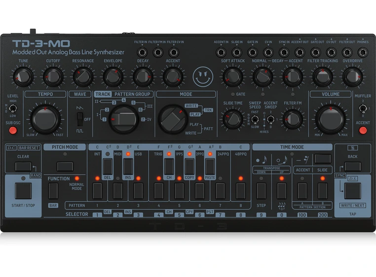 Behringer TD-3 Modded Out BK 