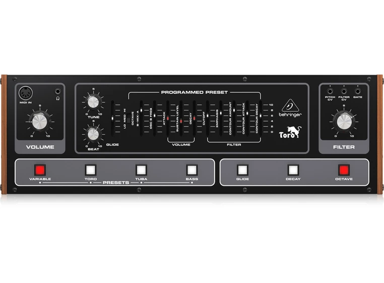 Behringer TORO Classic Analog Bass Synthesizer 