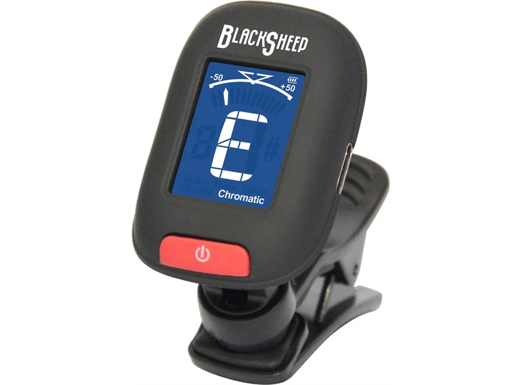Black Sheep Clip-on tuner Black 