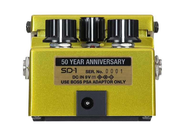 Boss SD-1 B50A Super Overdrive 50 Year Anniversary