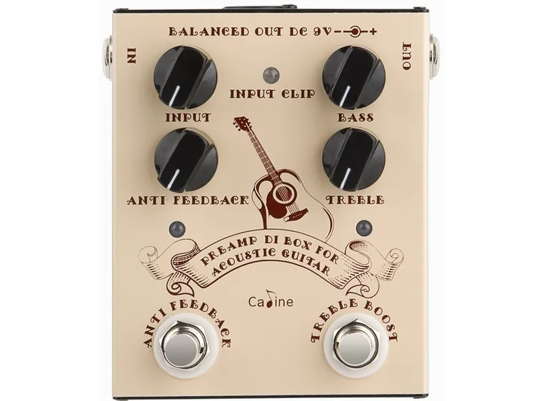 Caline CP-40 Acoustic Preamp DI Box 