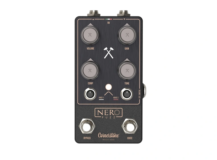 Cornerstone Nero fuzz pedal 