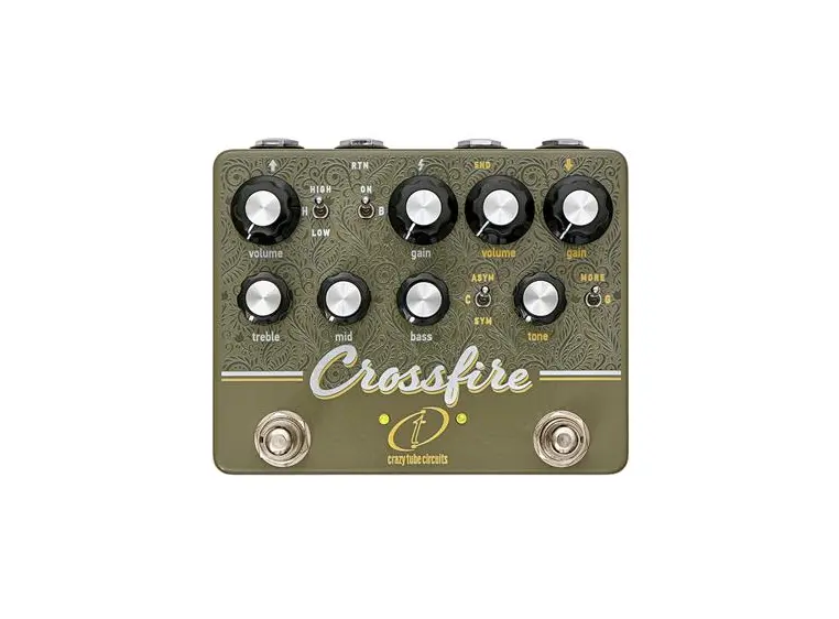 Crazy Tube Crossfire Dual Channel Overdrive / Pre-Amp 