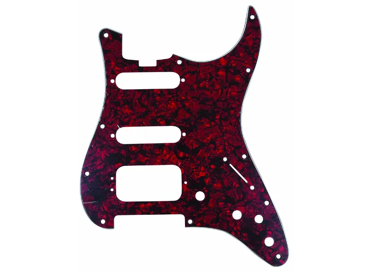 D'Andrea ST-Style HSS Pickguard Red Pearl 