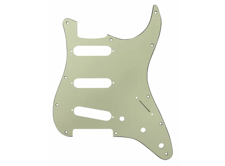 D'Andrea ST-Style SSS 3-ply Pickguard Green/Black/Mint Green 