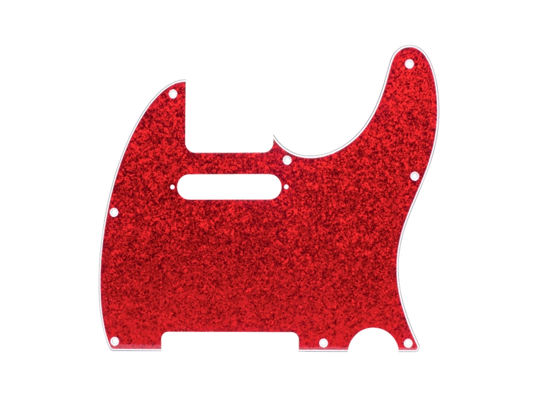 D'Andrea T-Style Pickguard Red Sparkle 