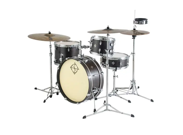 Dixon PODL520BKC-WB Little Roomer 5pc Satin Black Coal Lacquer, bags 