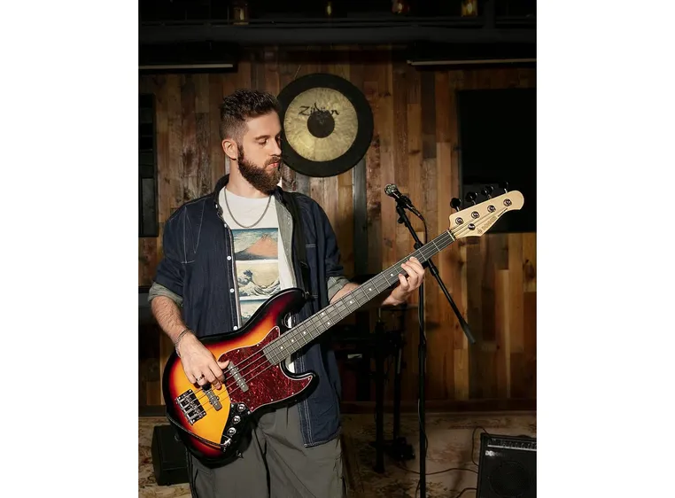 Donner DJB-510D el-bass sunburst 