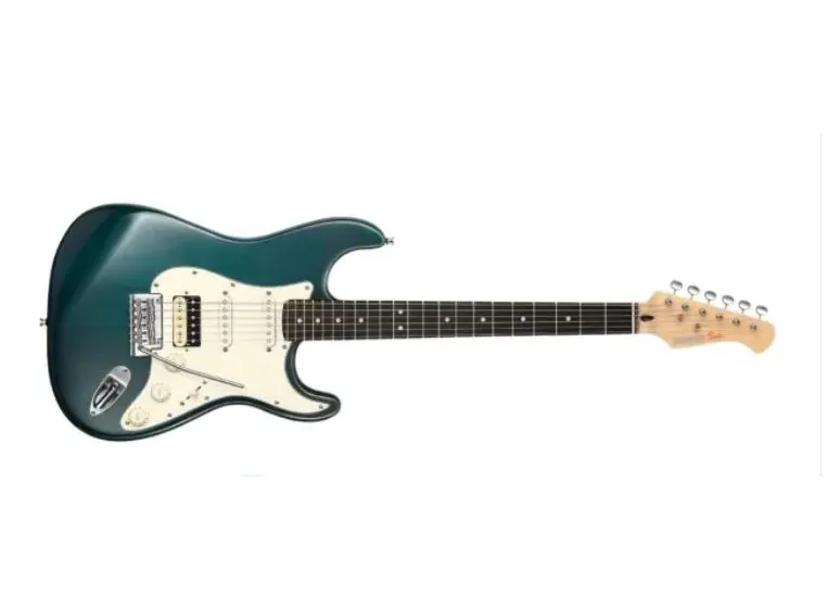 Donner DST-400B el-gitar dark green 