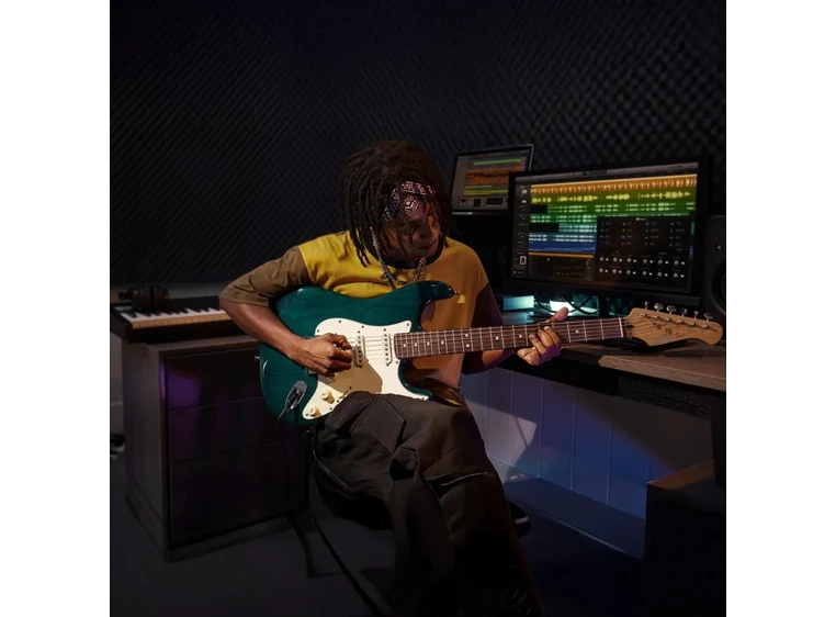 Donner DST-400B el-gitar dark green 