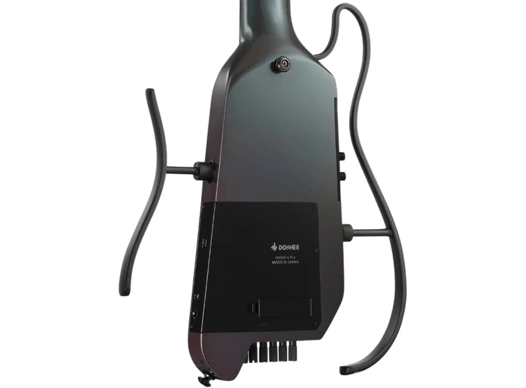 Donner HUSH-X PRO silent el-gitar midnight glow 