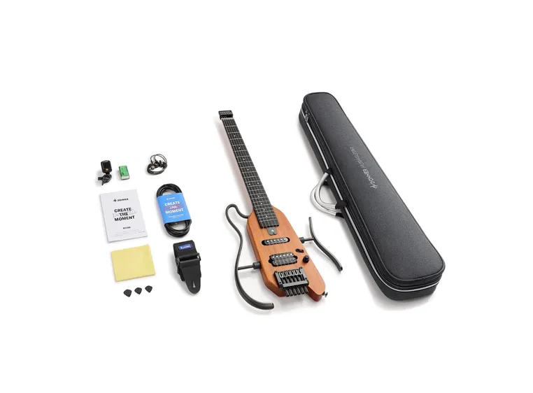 Donner HUSH-X silent el-gitar naturel 