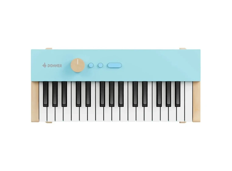 Donner KIDO V-10 el-piano for barn light blue 