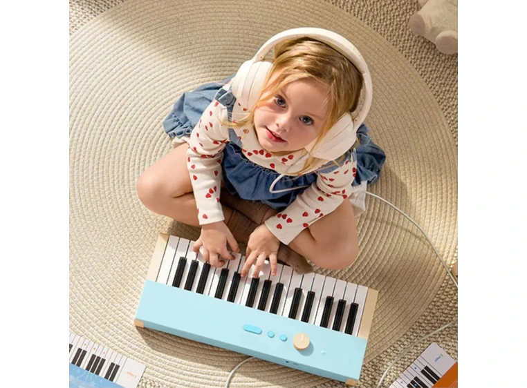 Donner KIDO V-10 el-piano for barn light blue 