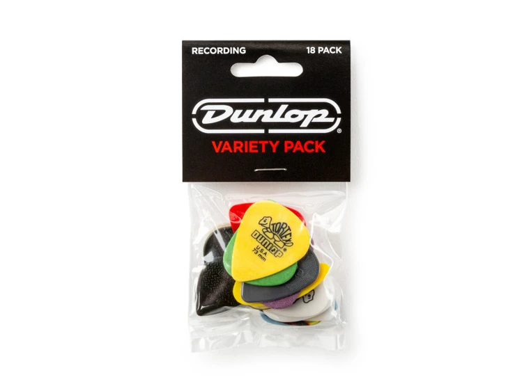 Dunlop PVP120 Recording Pick Variety Pack (18-pakning) 