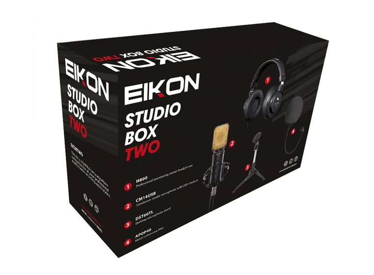 Eikon EKSBTWO Studio Bundle CM14USB+H800+DST60TL+APOP40 