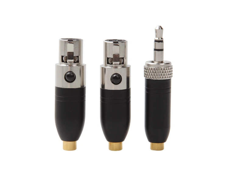 Eikon LCH370 lavalier Microphone 3 Adapters 