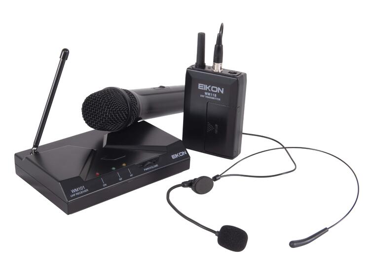 Eikon WM101KitV2 Kit Wireless Mic UHF 863-865 MHZ Headset