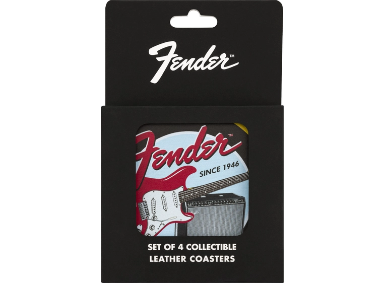 Fender 1946 Guitars & Amps Coaster Set 