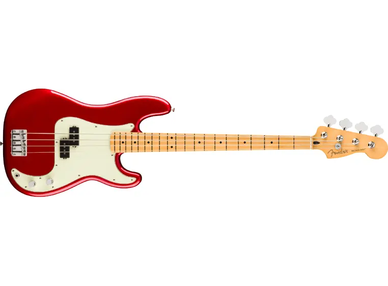 Fender 75th Ann Player II Precision Bass MN, Candy Apple Red 