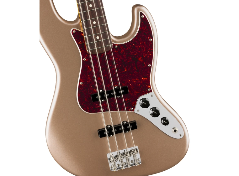 Fender Am Pro Classic Jazz Bass Faded Firemist Gold, RW 