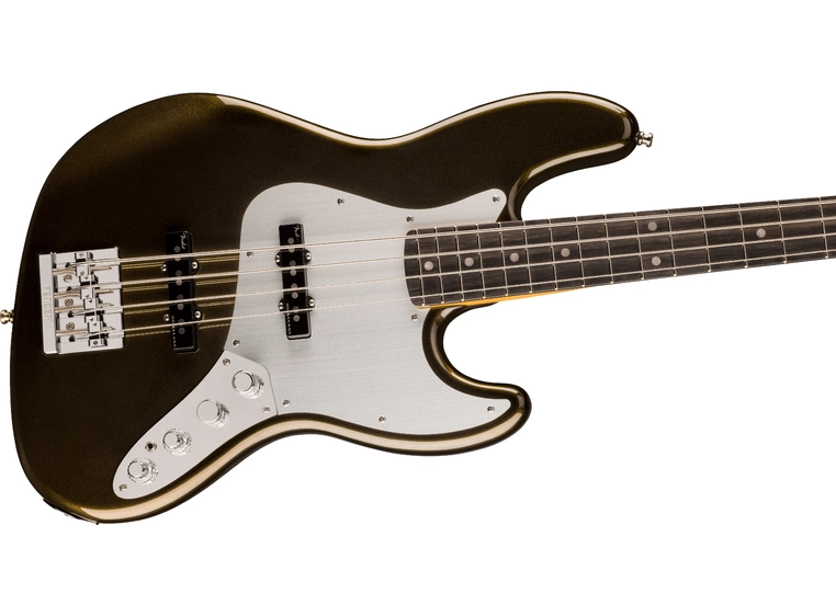 Fender American Ultra II Jazz Bass EB, Texas Tea 